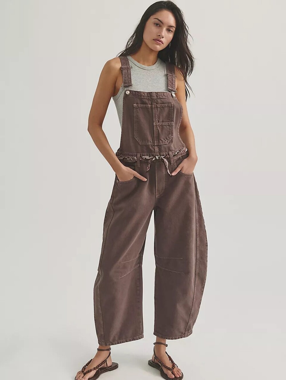 Free People Good Luck Overalls